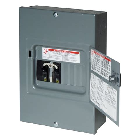 electrical breaker panel box|lowe's home improvement breaker box.